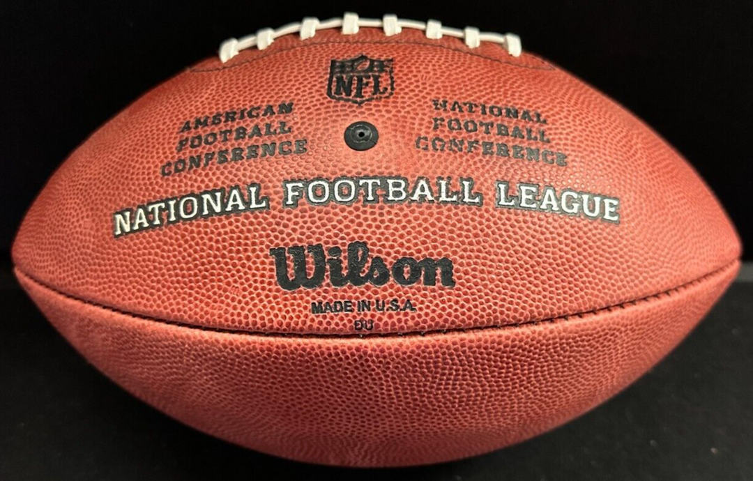 Corey Dillon Signed Wilson NFL Football New England Patriots W/ SB 39 Champ BAS