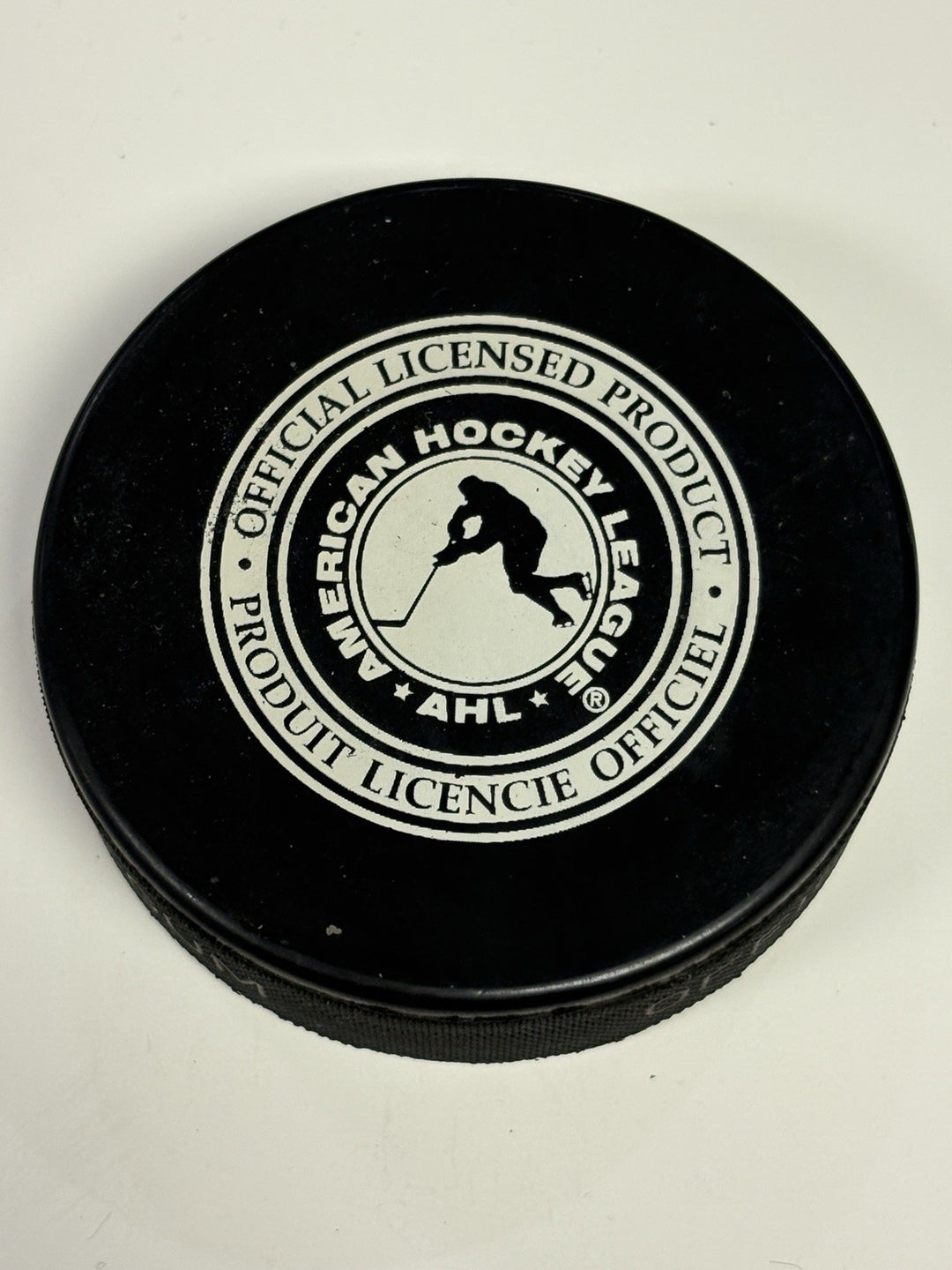 Vintage AHL Springfield Falcons Official Hockey Puck