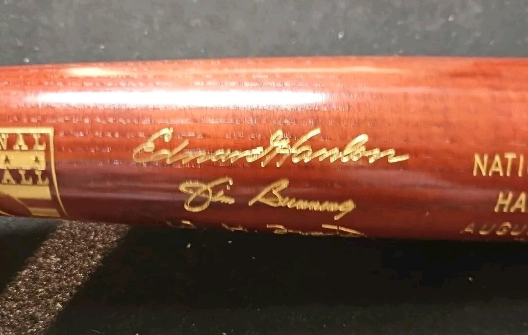 Limited Edition 1996 Baseball Hall of Fame Induction Class Commemorative Bat