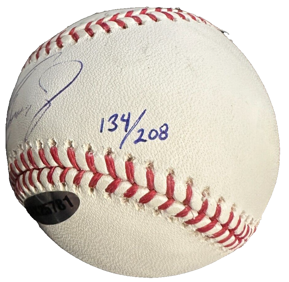 Ken Griffey Jr. Signed 600th Career Homerun Commemorative Baseball UDA /208