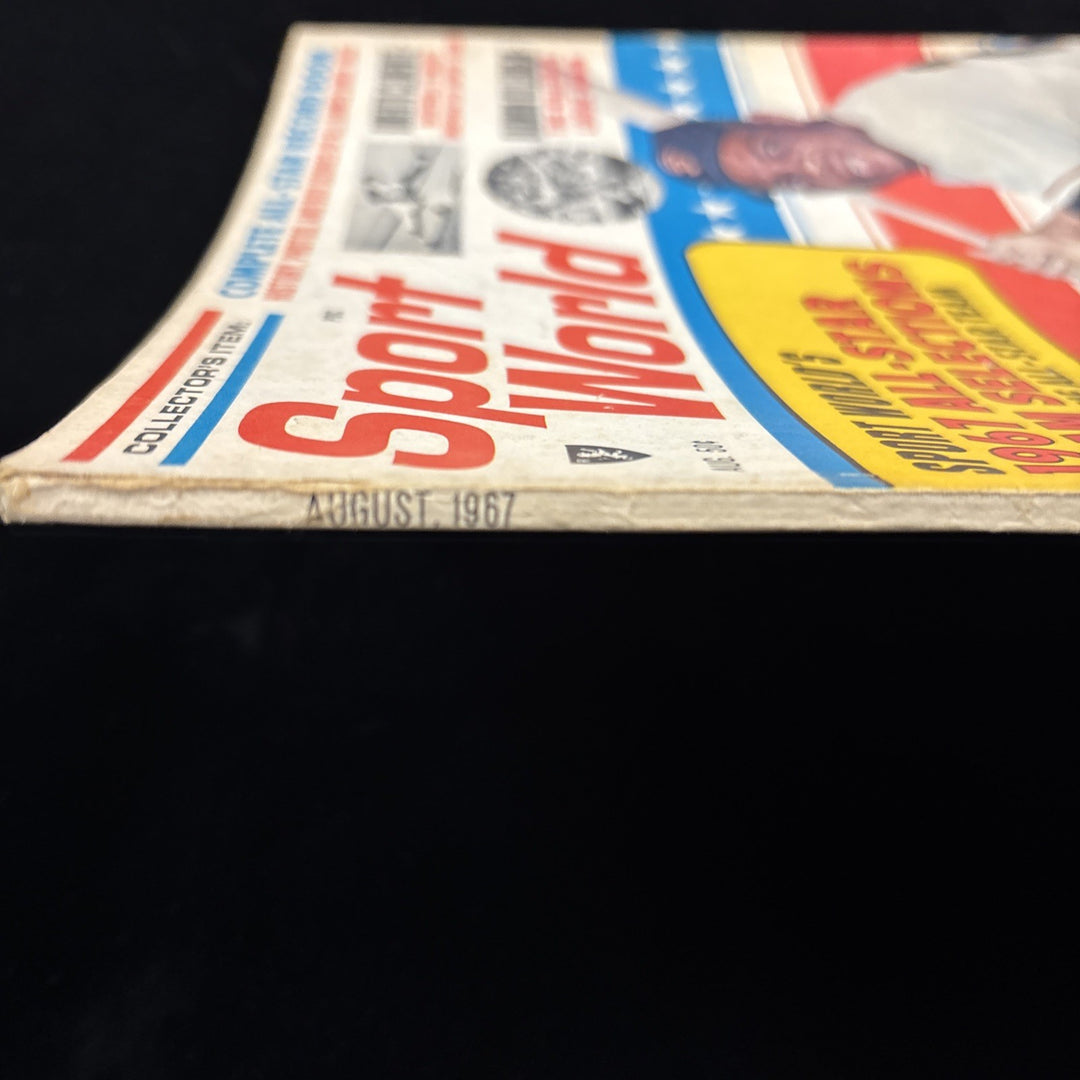 August 1967 Sport World Magazine WILLIE MAYS & FRANK ROBINSON