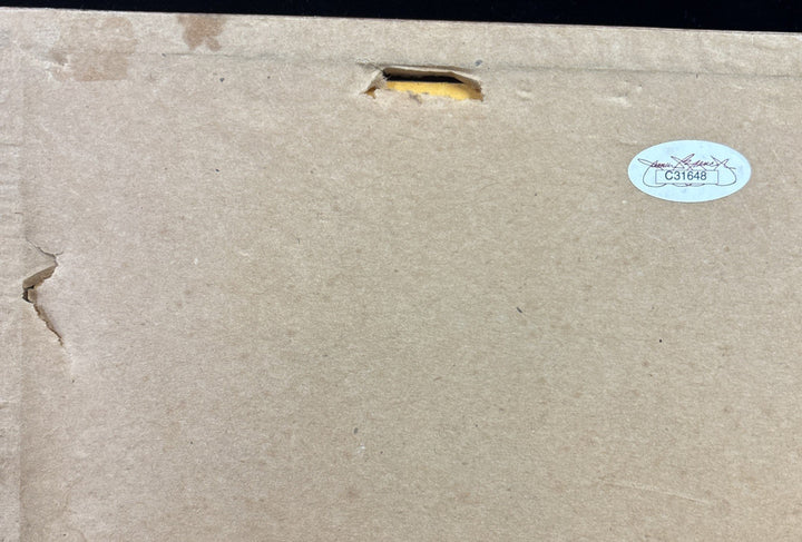 Jackie Jensen Framed Photo With Autographed  Cut COA JSA