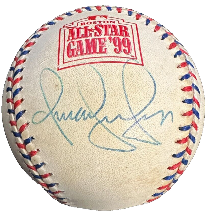 Omar Vizquel Autographed Official 1999 All-Star Game Baseball Indians