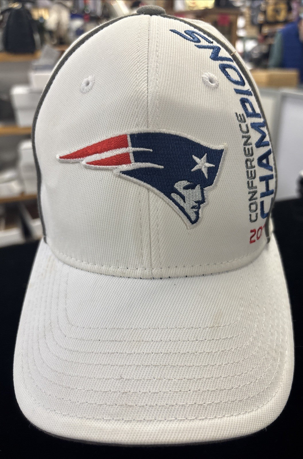 New England Patriots 2011 Conference Champions Cap NFL One Size