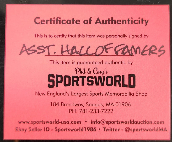 Berra Killebrew Mize Kell Jenkins Etc. Signed American League Baseball HOF COA