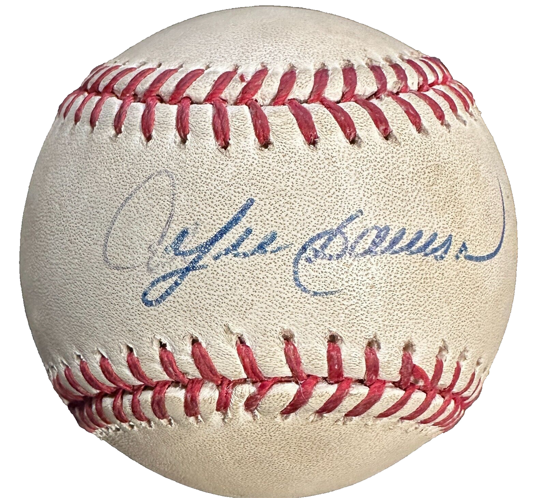 Andre Dawson Autographed Official Major League Baseball BAS HOF Cubs