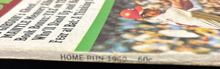 1960 Home Run Magazine Pete Rose Cincinnati Reds/ Lou Brock St Louis Cardinals