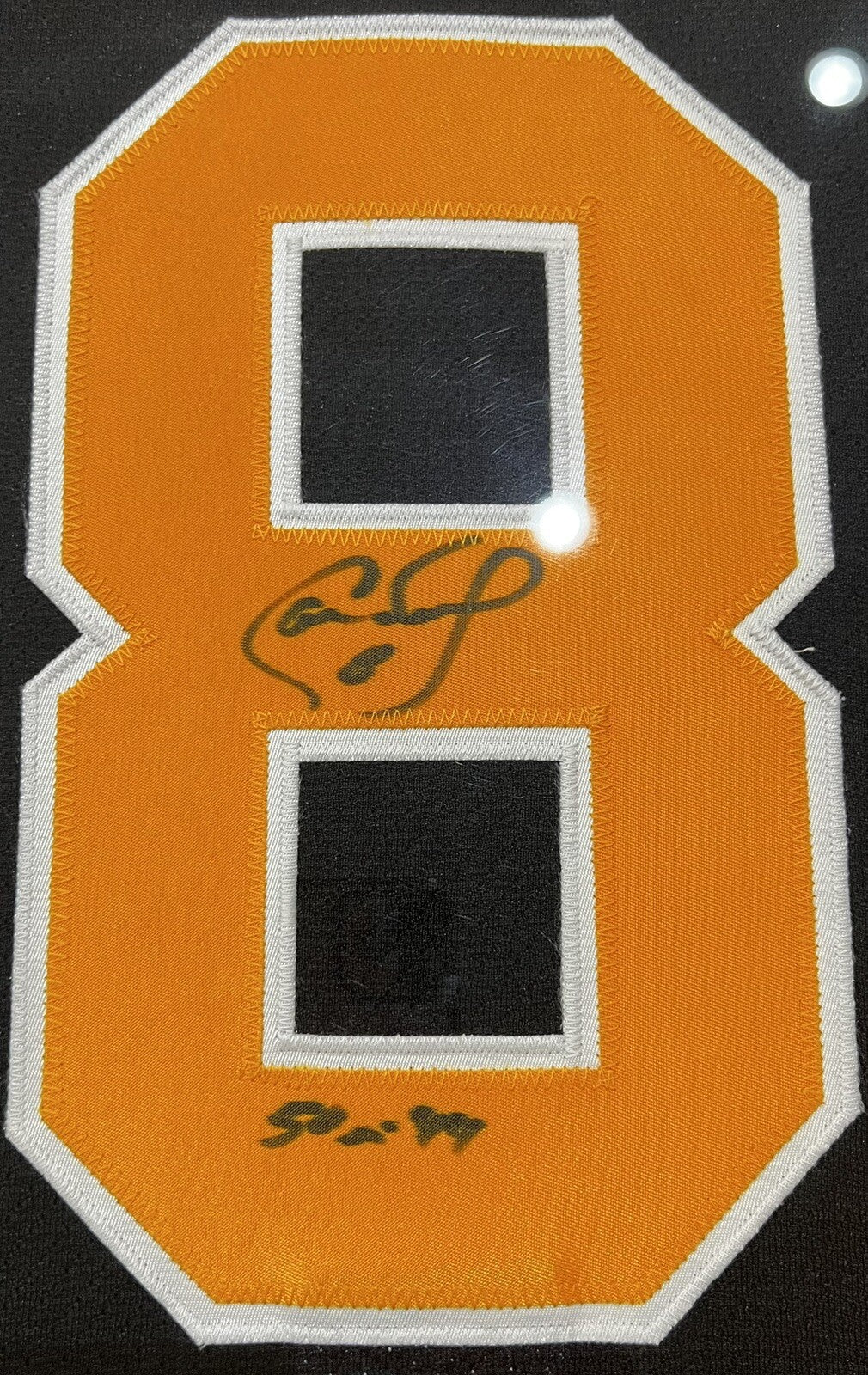 Cam Neely Signed Custom Framed Jersey 50/90 Boston Bruins HOF Sportsworld COA