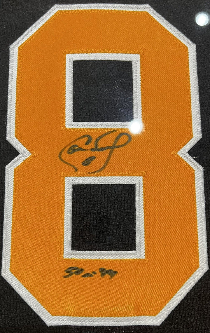 Cam Neely Signed Custom Framed Jersey 50/90 Boston Bruins HOF Sportsworld COA