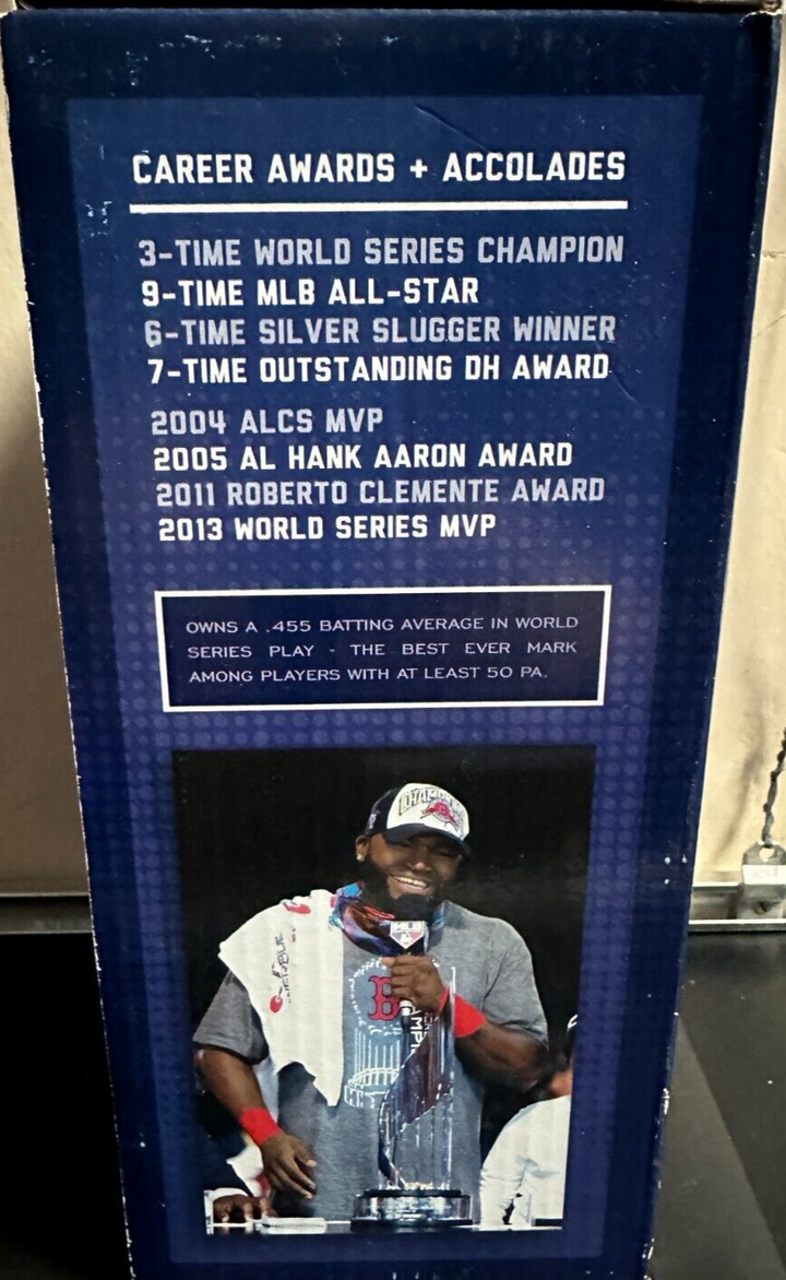 Boston Red Sox David Ortiz Fenway Park Bobblehead SGA Limited Edition NIB