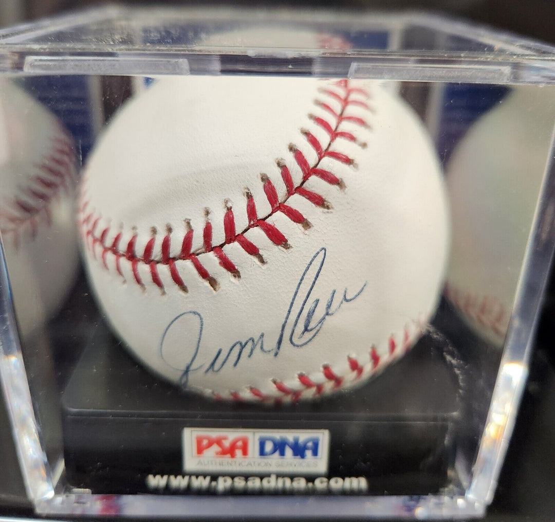 Jim Rice Signed Baseball Boston Red Sox HOF PSA Overall Graded 10  COA