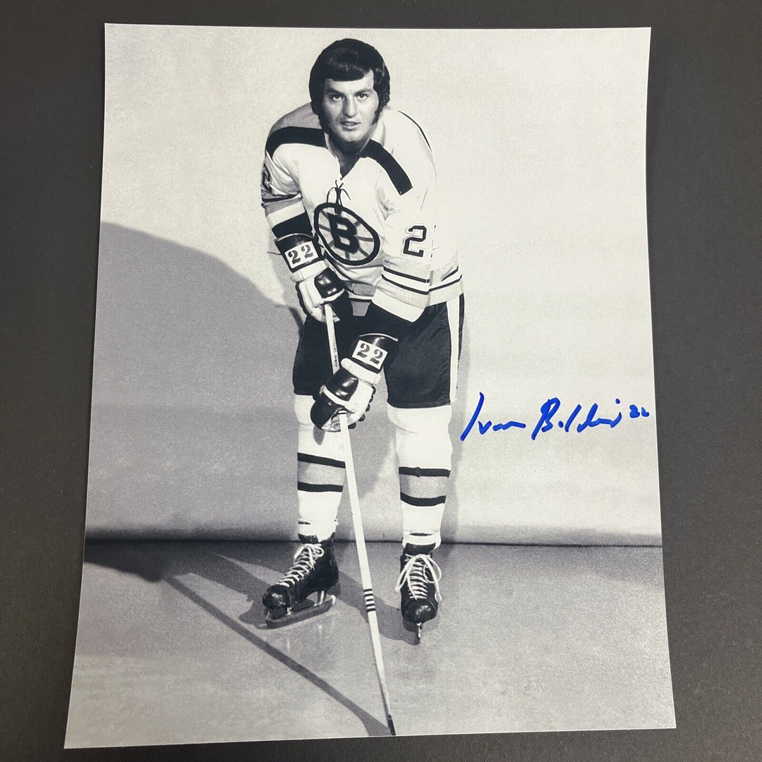 Ivan Boldirev Signed 8x10 Boston Bruins Sportsworld