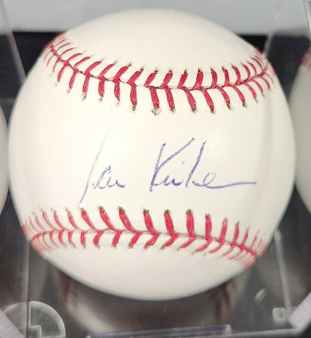 Ian Kinsler Autographed Major League Baseball Rangers Red Sox Tigers Beckett COA