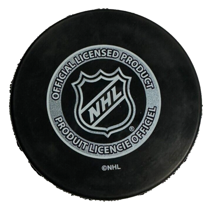 Bob Carpenter Autographed Boston Bruins Hockey Puck W/ Inscriptions