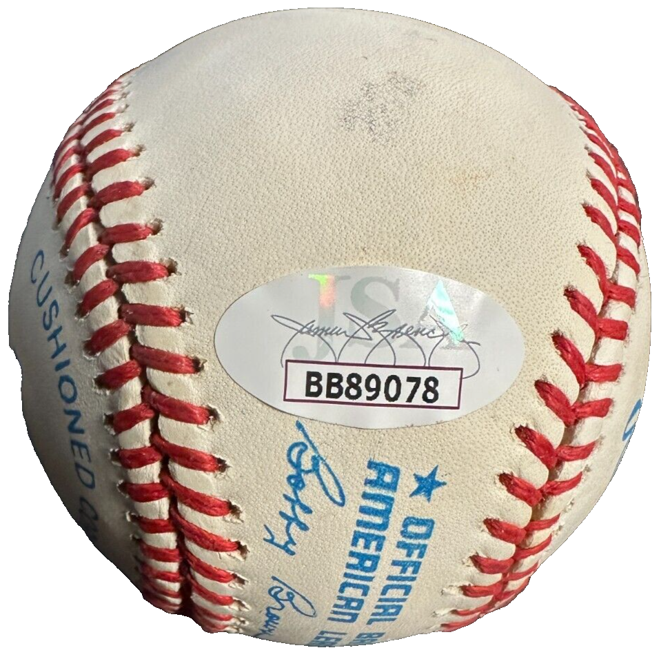Lefty Gomez Autographed American League Baseball JSA HOF Yankees