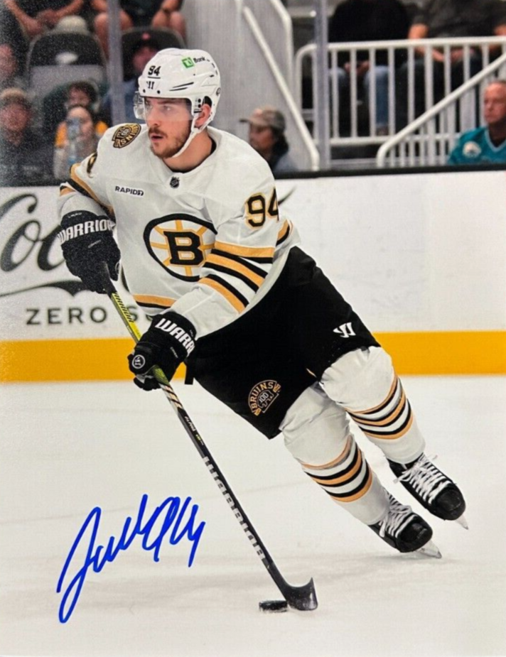 Jakub Lauko Autographed 16x20 Boston Bruins Photo NHL