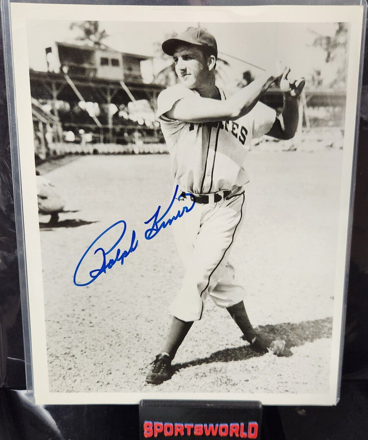 Ralph Kiner Signed 8x10 Photo Pittsburgh Pirates HOF COA