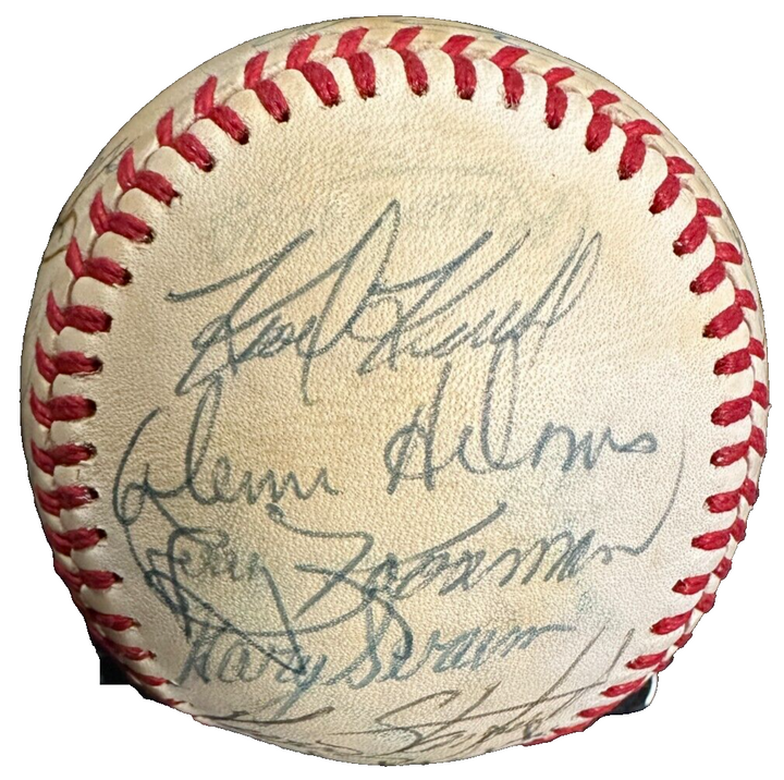 1979 Minnesota Twins Team Signed Baseball Mauch Carew Castino