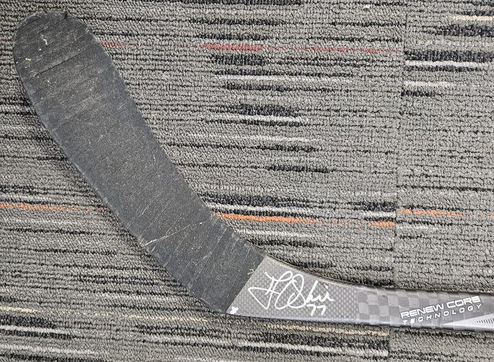 T.J Oshie Game Used Signed Washington Capitals Bauer Supreme 1S Hockey Stick