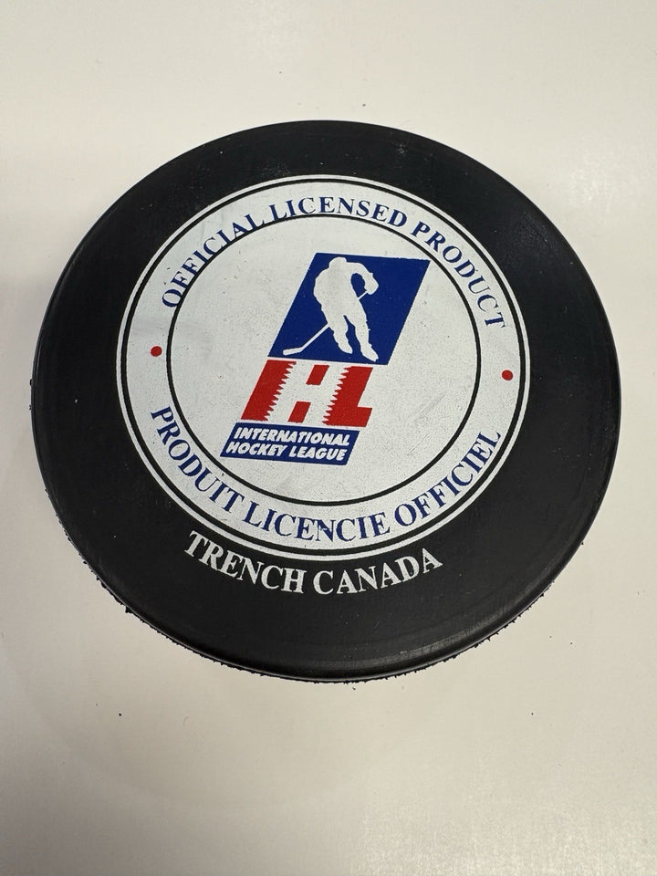 Vintage IHL Phoenix Roadrunners Official Hockey Puck