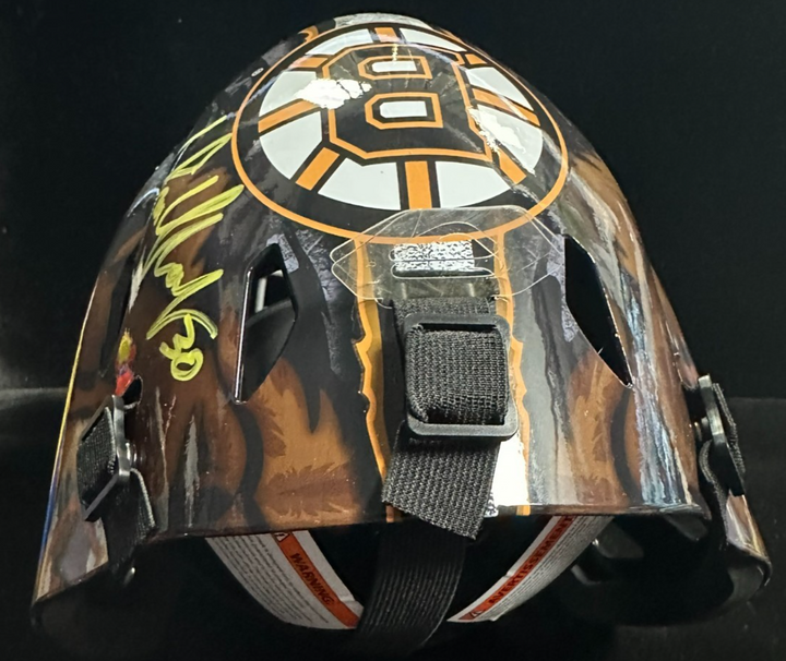 Tim Thomas Autographed Boston Bruins Full Size Goalie Mask JSA NHL