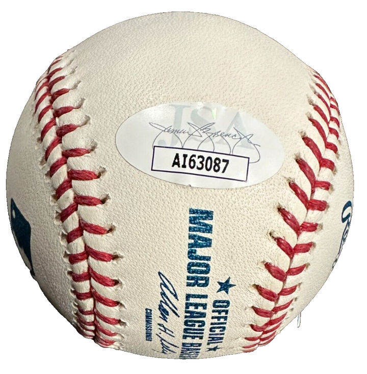 Paul Molitor Autographed Official Major League Baseball HOF Brewers JSA
