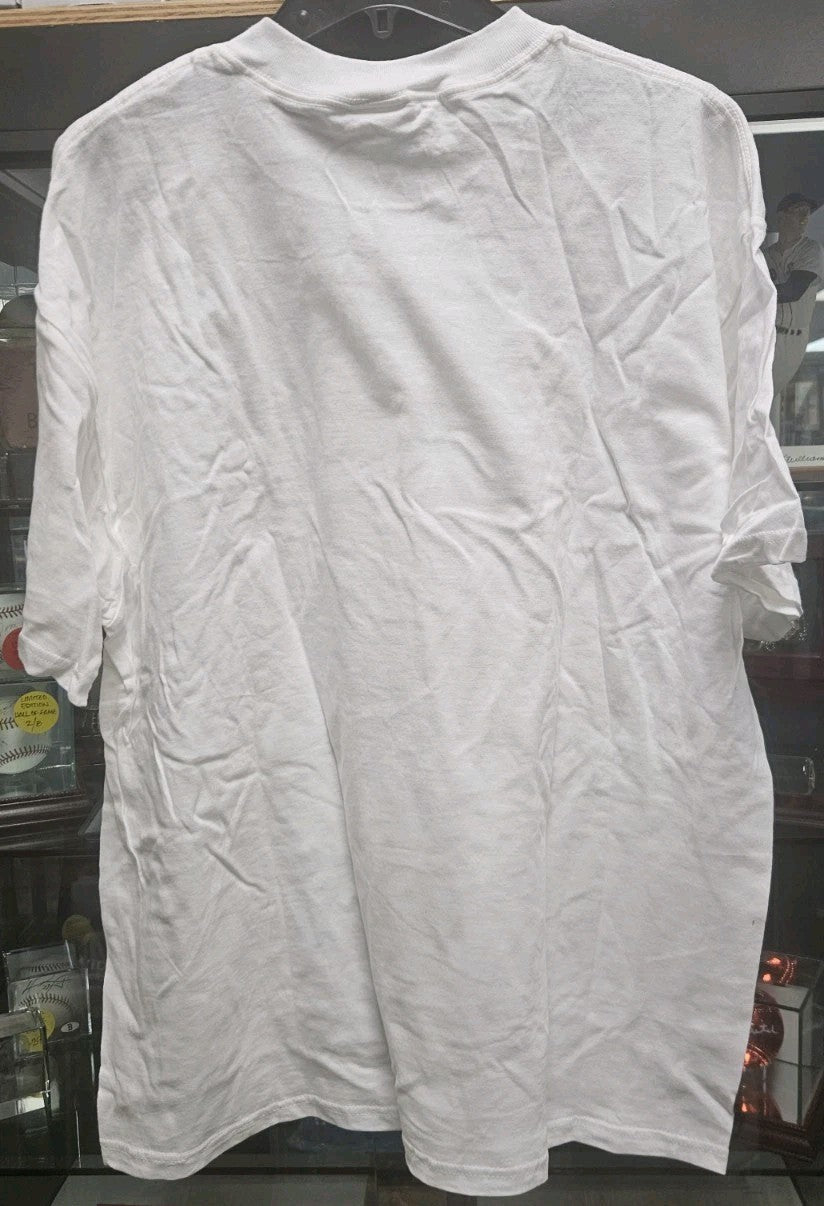 Boston Bruins Autographed Charity Dinner T-Shirt Joe Thornton Don Sweeney