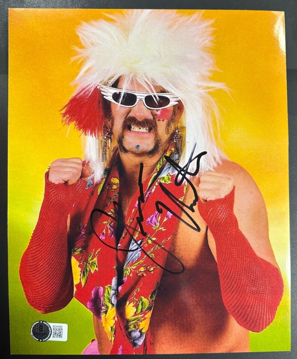 Jesse "The Body" Ventura Autographed 8x10 WWE WWF Photo BAS