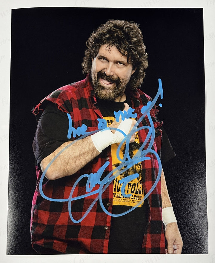 Wwf Foley Cactus Jack Autographed 8x10 Photo WWE WWF Mick Foley – Phil and Cory ...