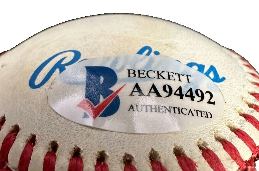 Harmon Killebrew Autographed Bobby Brown Official American League Baseball BAS
