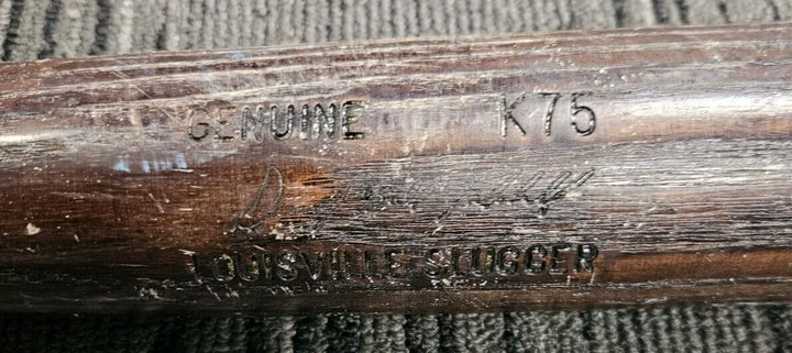 Danny Tartabull Game Used Louisville Slugger Baseball Bat COA