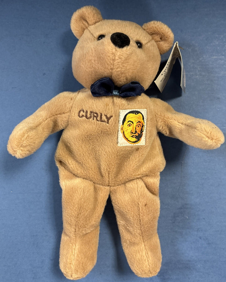 The Three Stooges Moe Larry Curly Bean Bag Teddy Bears