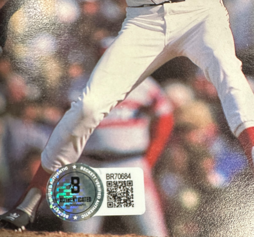 Roger Clemens Autographed 1986 Red Sox 20 Strikeout Game Program W/20K Ins BAS