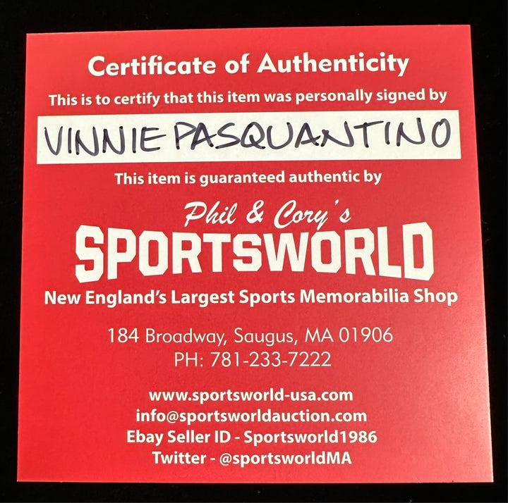Vinnie Pasquatino Autographed Official Major League Baseball Royals