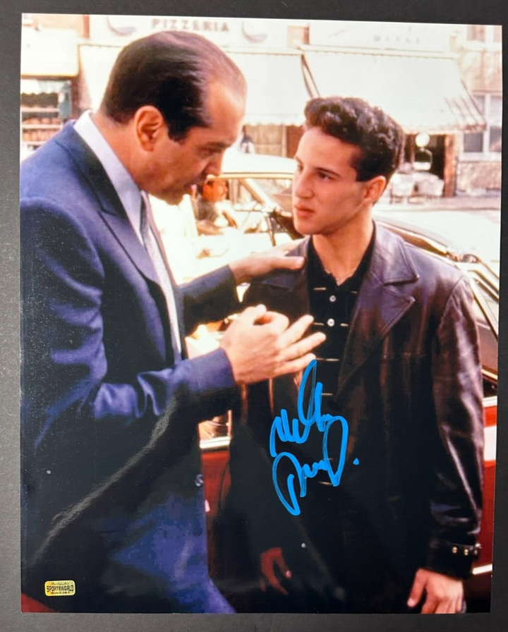 Lilo Brancato Autographed 16x20 Bronx Tale Photo W/ Chazz Palminteri