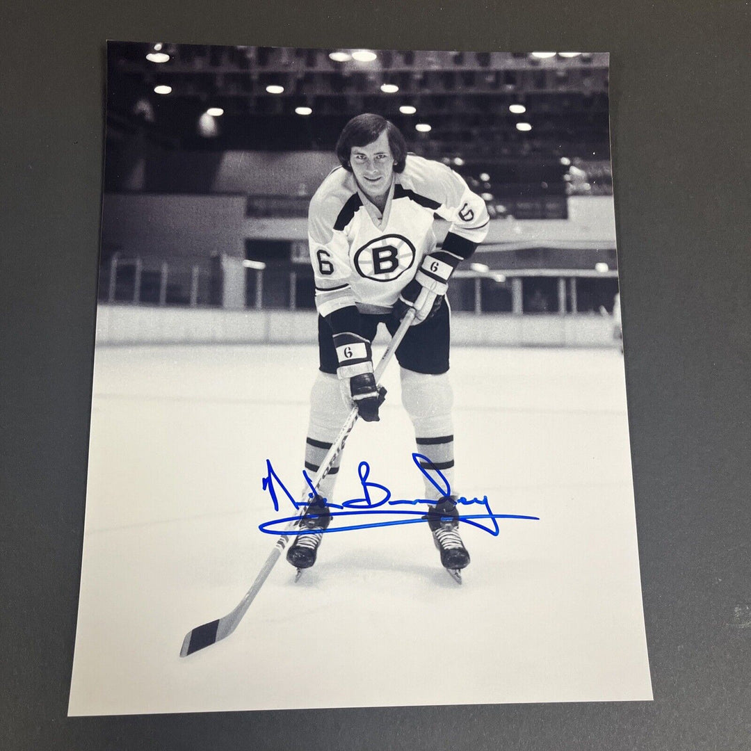 Nick Beverly Signed 8x10 Boston Bruins Sportsworld