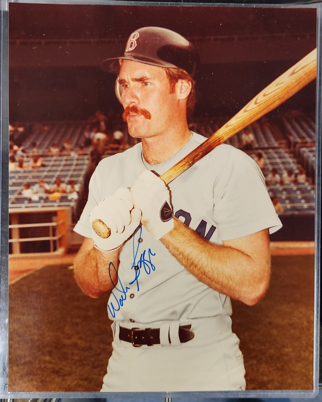 Wade Boggs Autographed 8x10 Photo Boston Red Sox N.Y. Yankees Devil Rays HOF COA