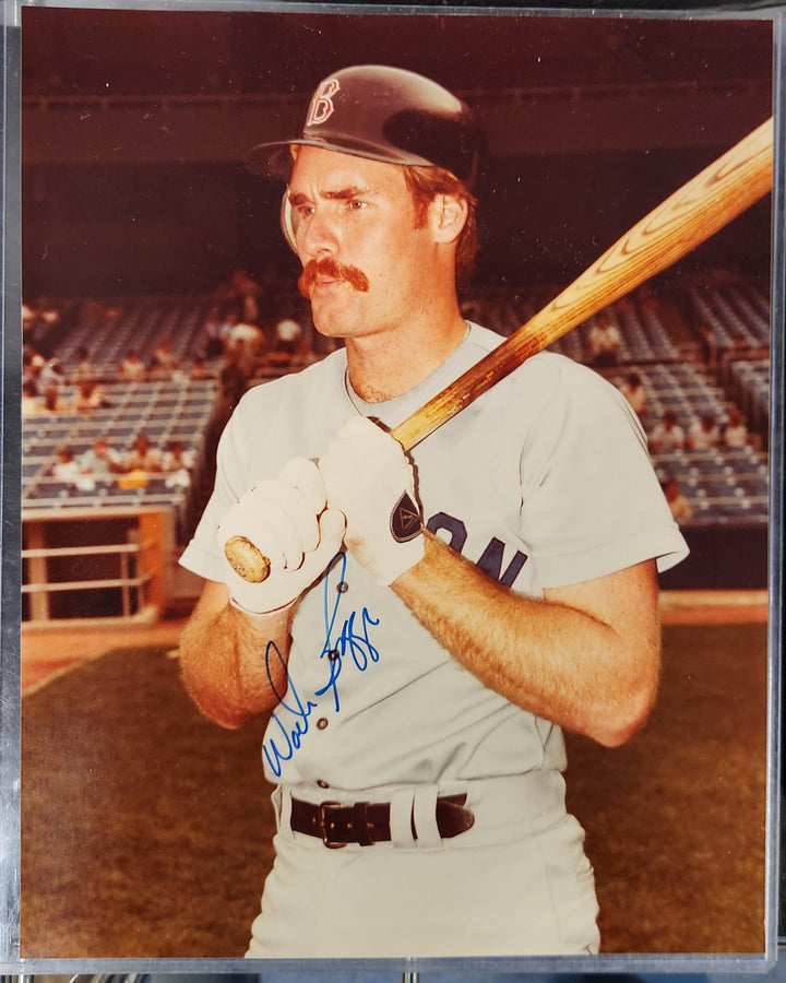 Wade Boggs Autographed 8x10 Photo Boston Red Sox N.Y. Yankees Devil Rays HOF COA