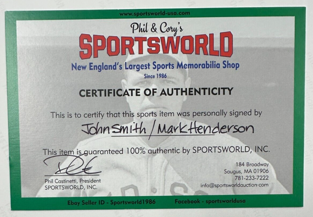 1982 Patriots Vs Dolphins Snow Plow Game Autographed 8x10 Photo John Smith