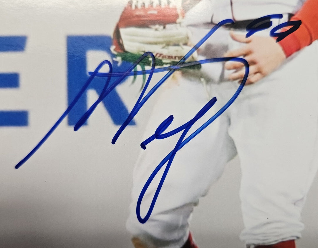 Alex Verdugo Signed Boston Red Sox 8.5x11 Photo