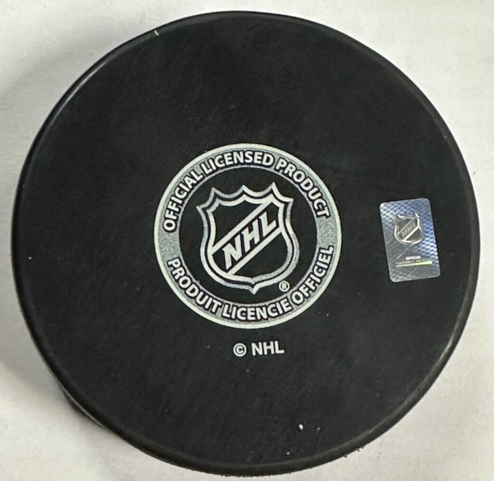 Nick Foligno Autographed Boston Bruins Hockey Puck NHL
