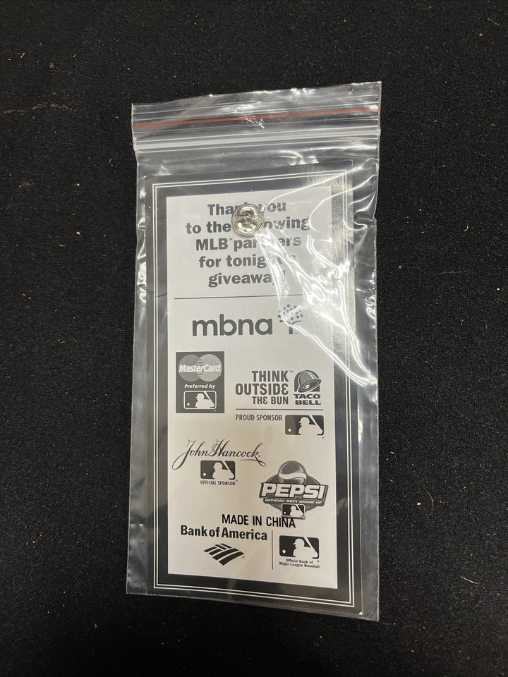 2004 World Series Game 2 Boston Red Sox 2" MLB Baseball Pin Button #ed To 60000