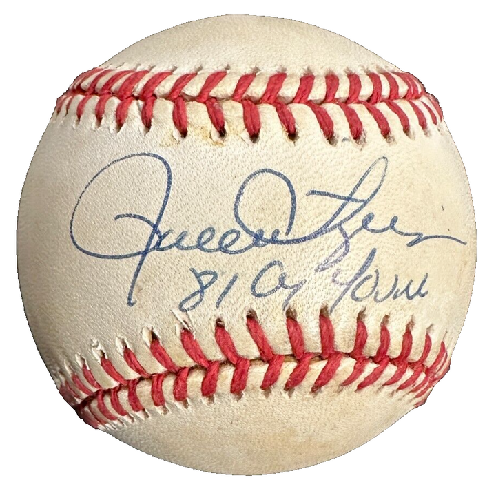 Rollie Fingers Autographed National League Baseball W/ 81 CY Young Insc