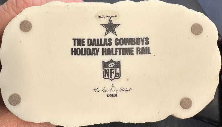 Dallas Cowboys Danbury Mint Holiday Halftime Train Set