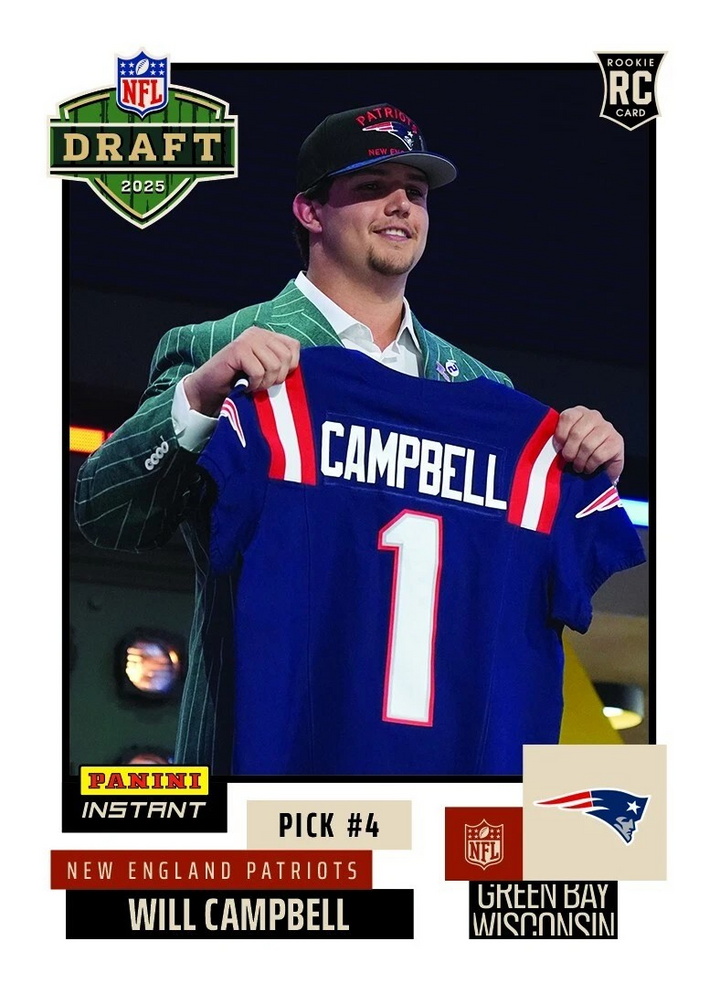 Will Campbell - New England Patriots #1 Draft Pick