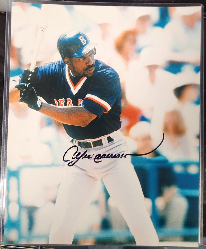 Andre Dawson Signed 8x10 Photo Chicago Cubs Boston Red Sox Expos HOF COA