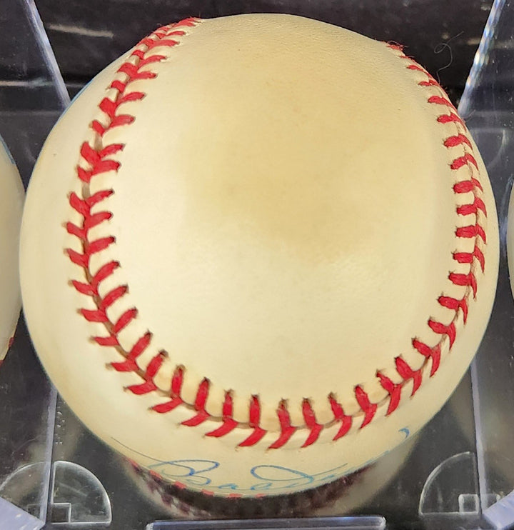 Bobby Doerr Signed American League Baseball Boston Red Sox HOF COA