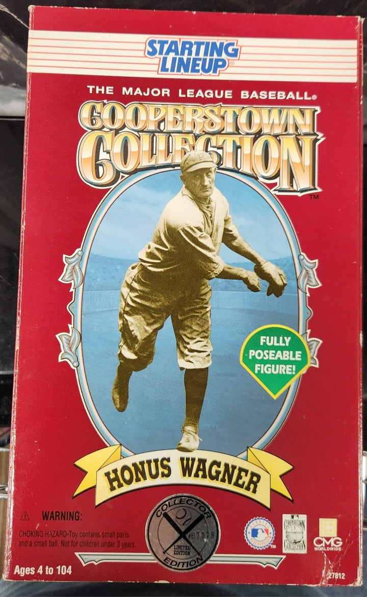 Honus Wagner 1996 Hasbro Starting Lineup Cooperstown Collection 12 Inch Figure