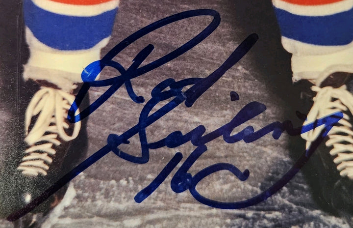 Rod Seiling Signed 8x10 Photo New York Rangers HOF COA
