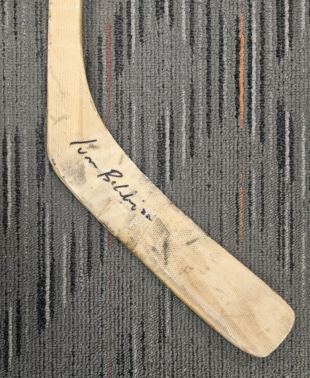 Ivan Boldirev Signed Game Model Hockey Sherwood Hockey Stick COA